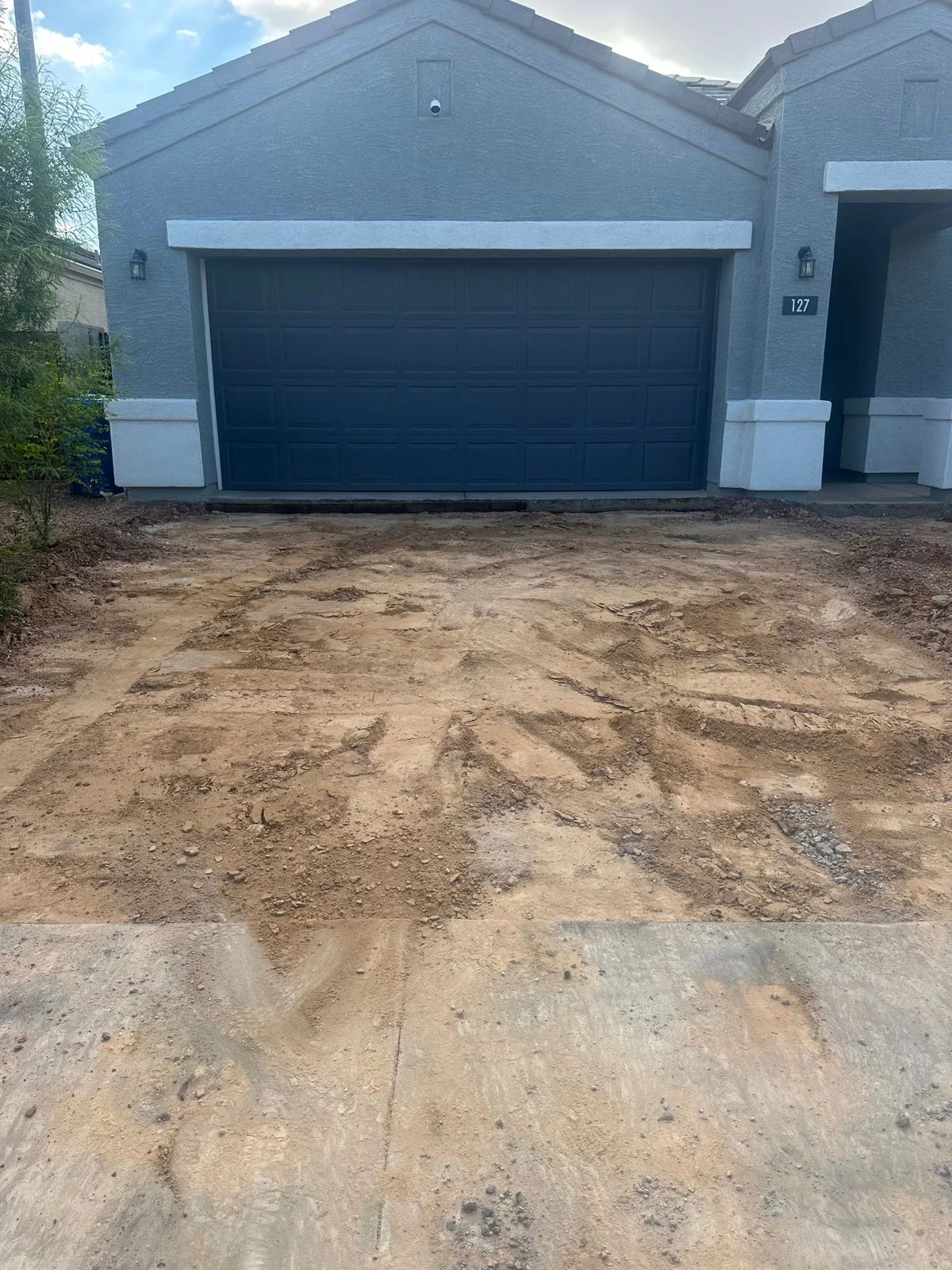 Driveway prep