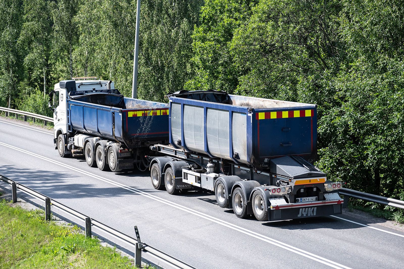 Dump Truck Hauling