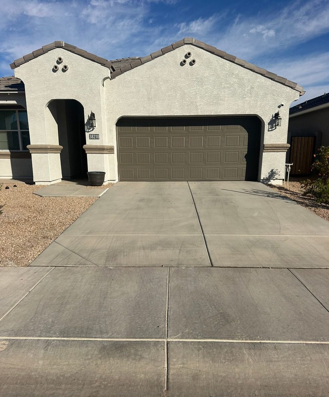 New driveway, after